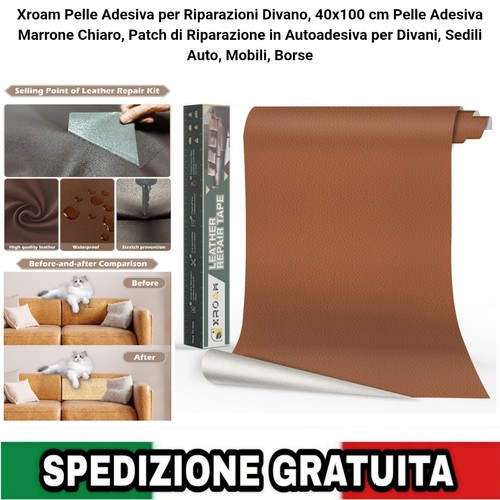 Pelle adesiva per riparazioni - pelle,